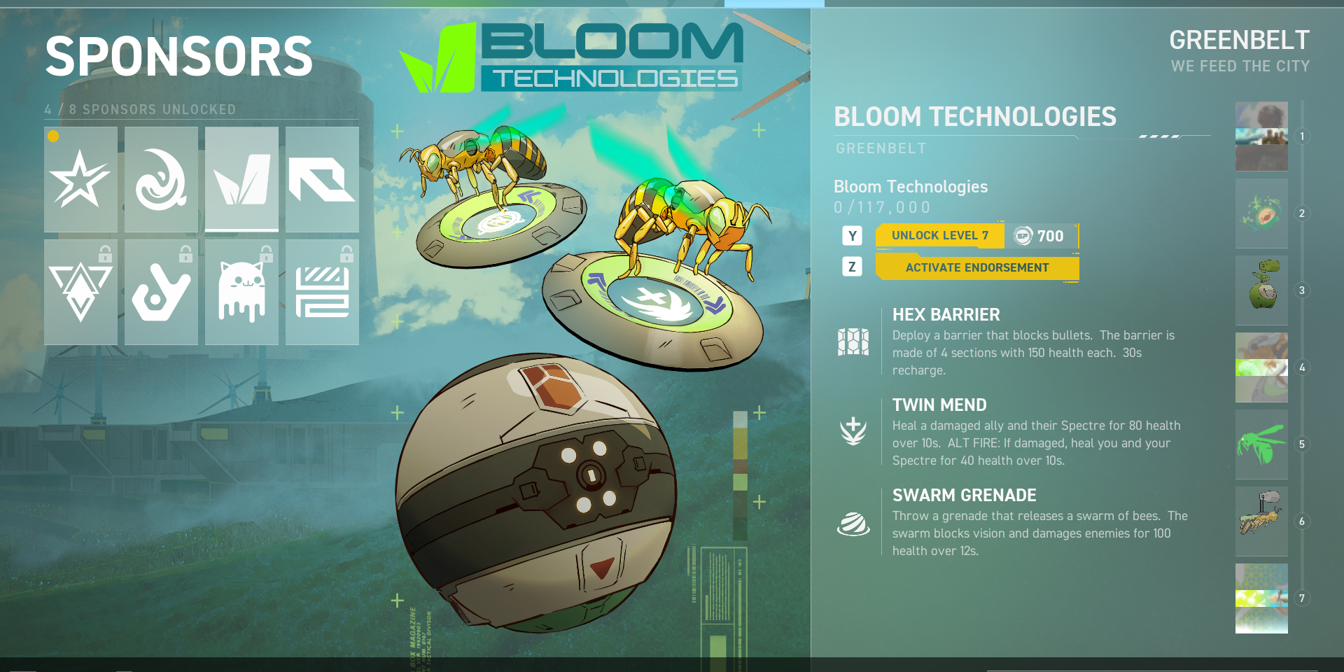 Bloom Technologies Sponsor Spectre Divide