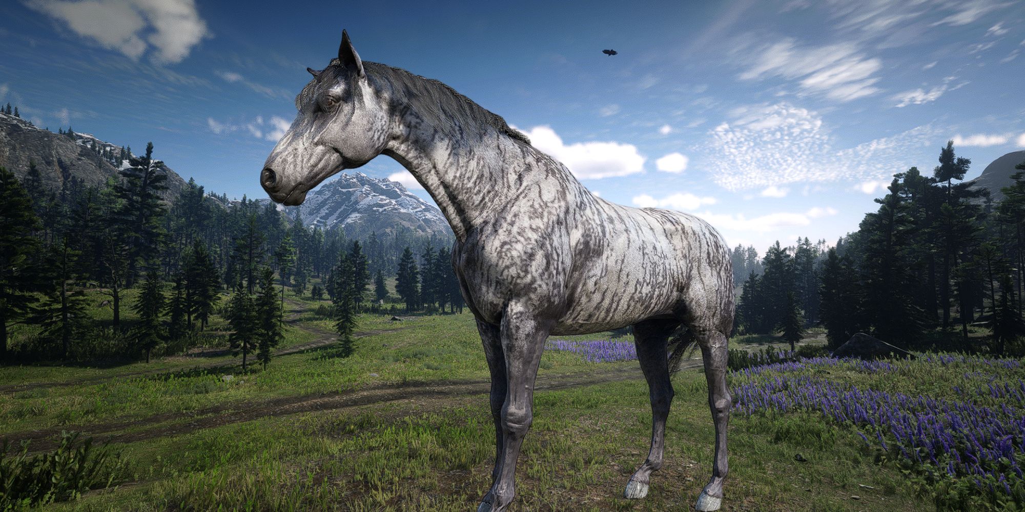 A Thoroughbred Horse (Brindle coat) from Red Dead Redemption 2