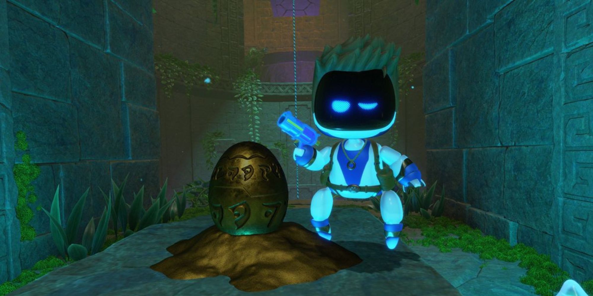 Dude Raiding Egg Artifact Astro Bot