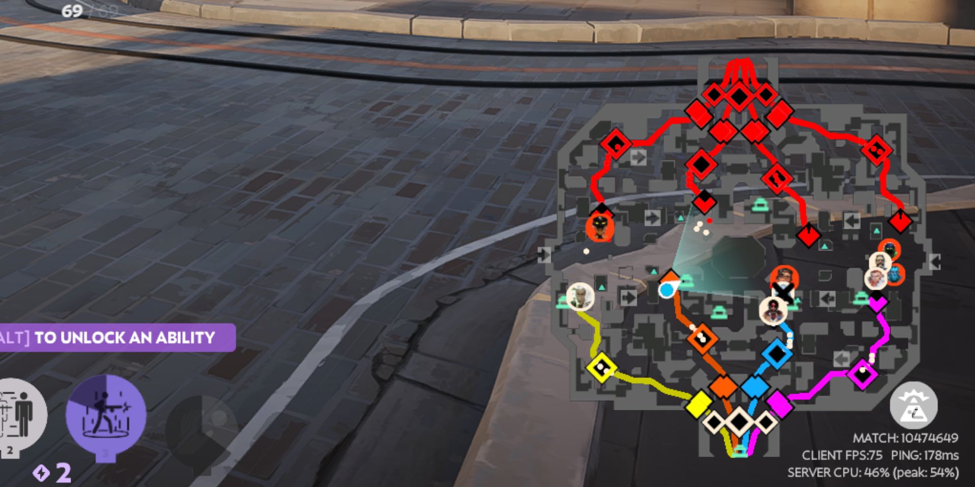 Minimap in Deadlock