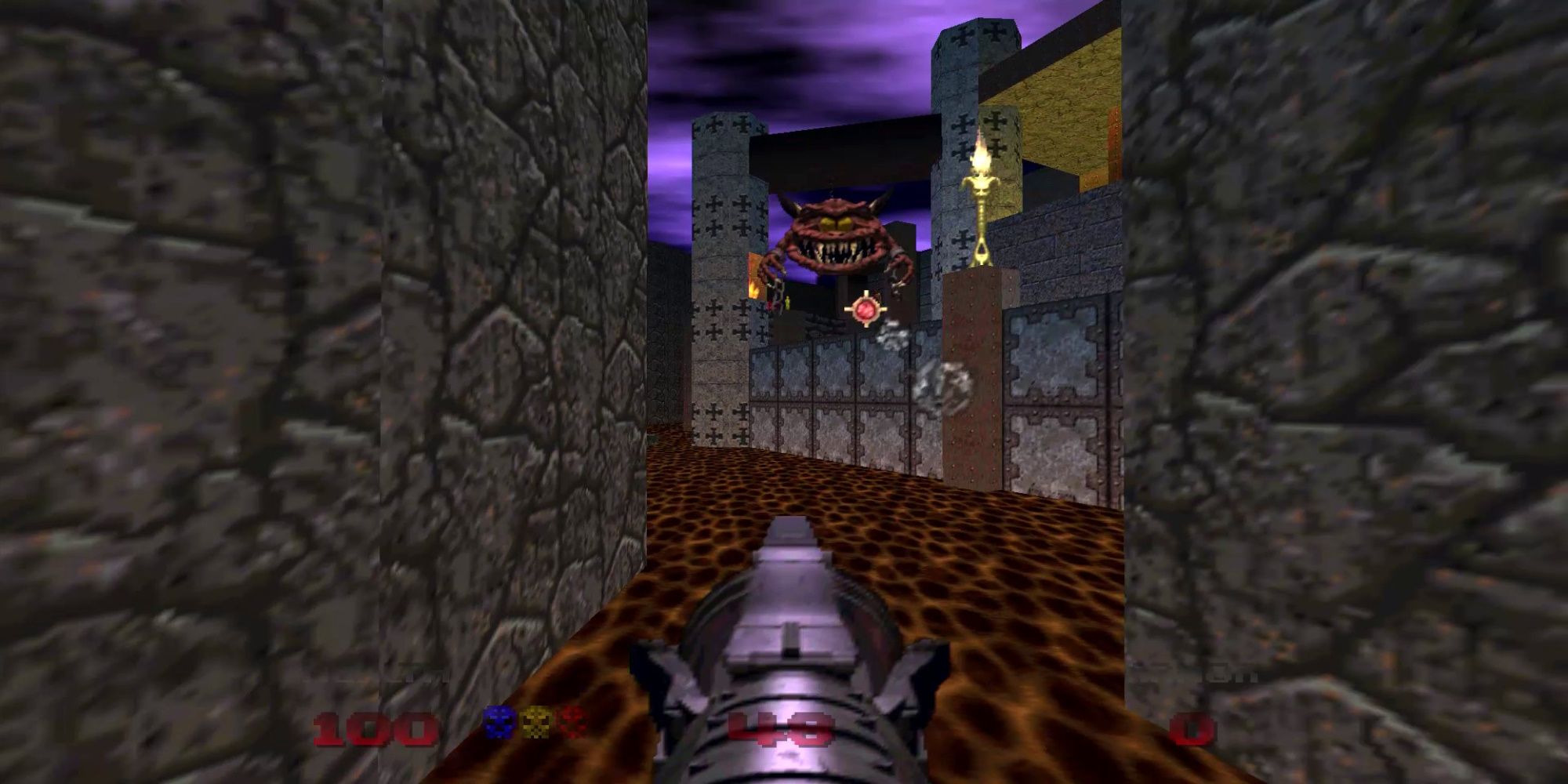 Doom 64 gameplay from Steam