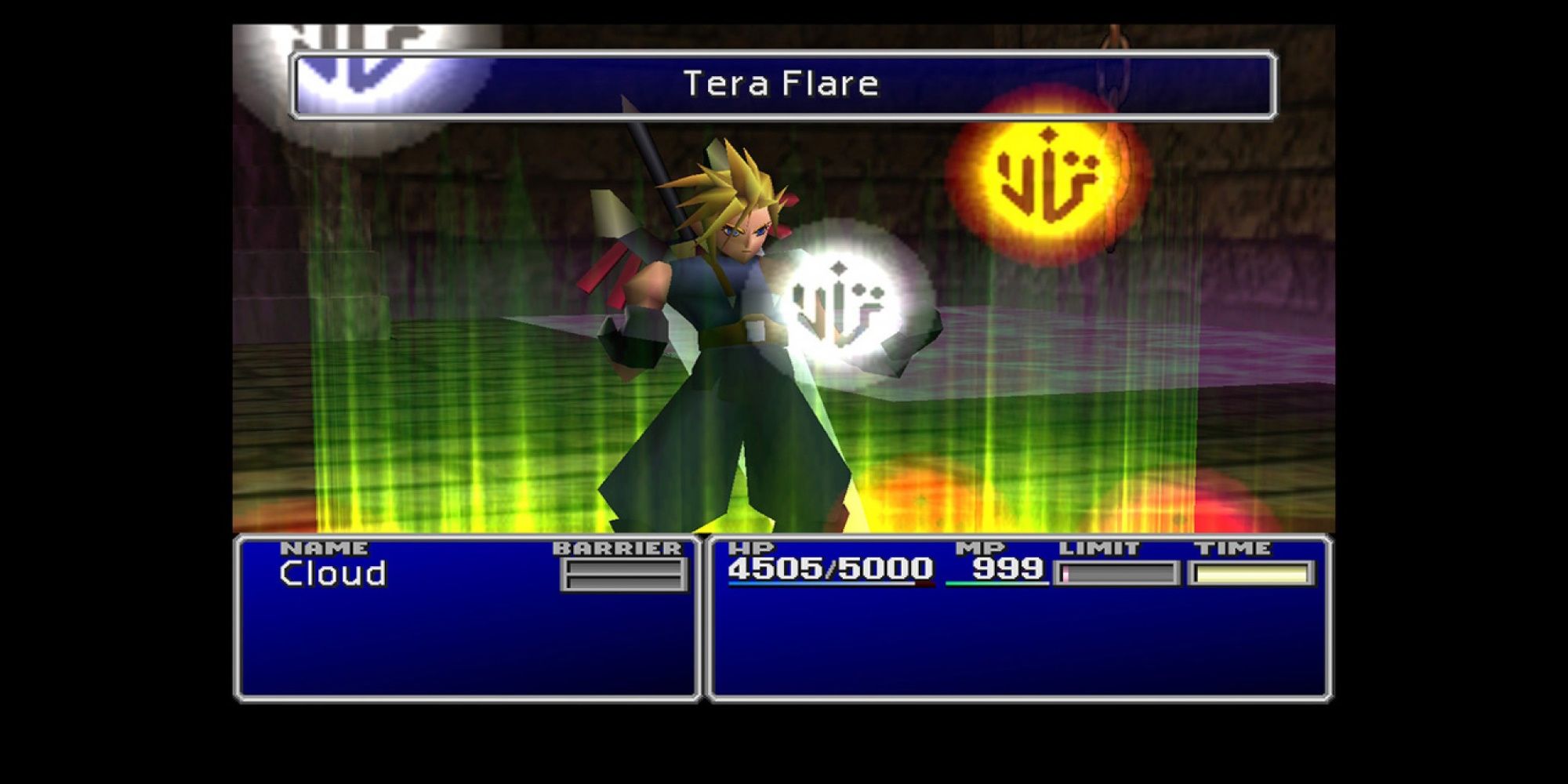 Final Fantasy VII combat from Steam