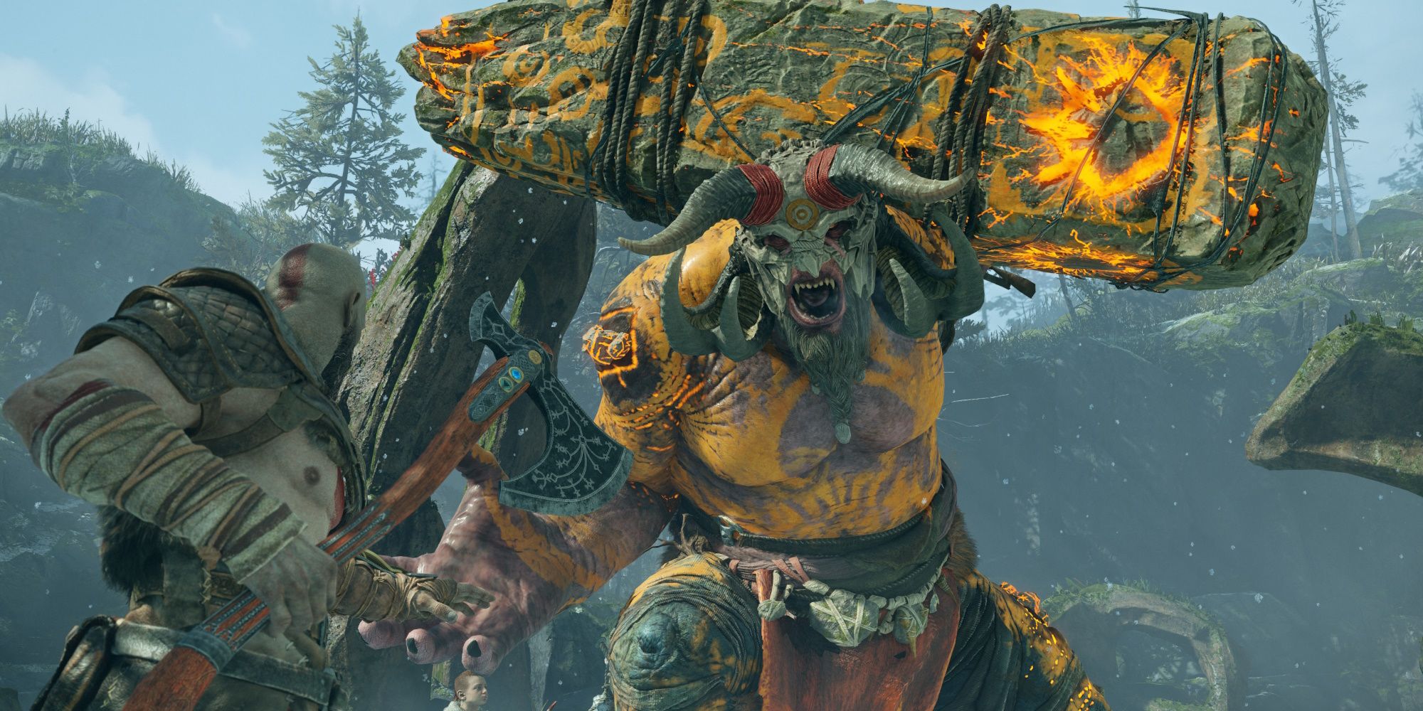 God Of War cropped screenshot from Steam