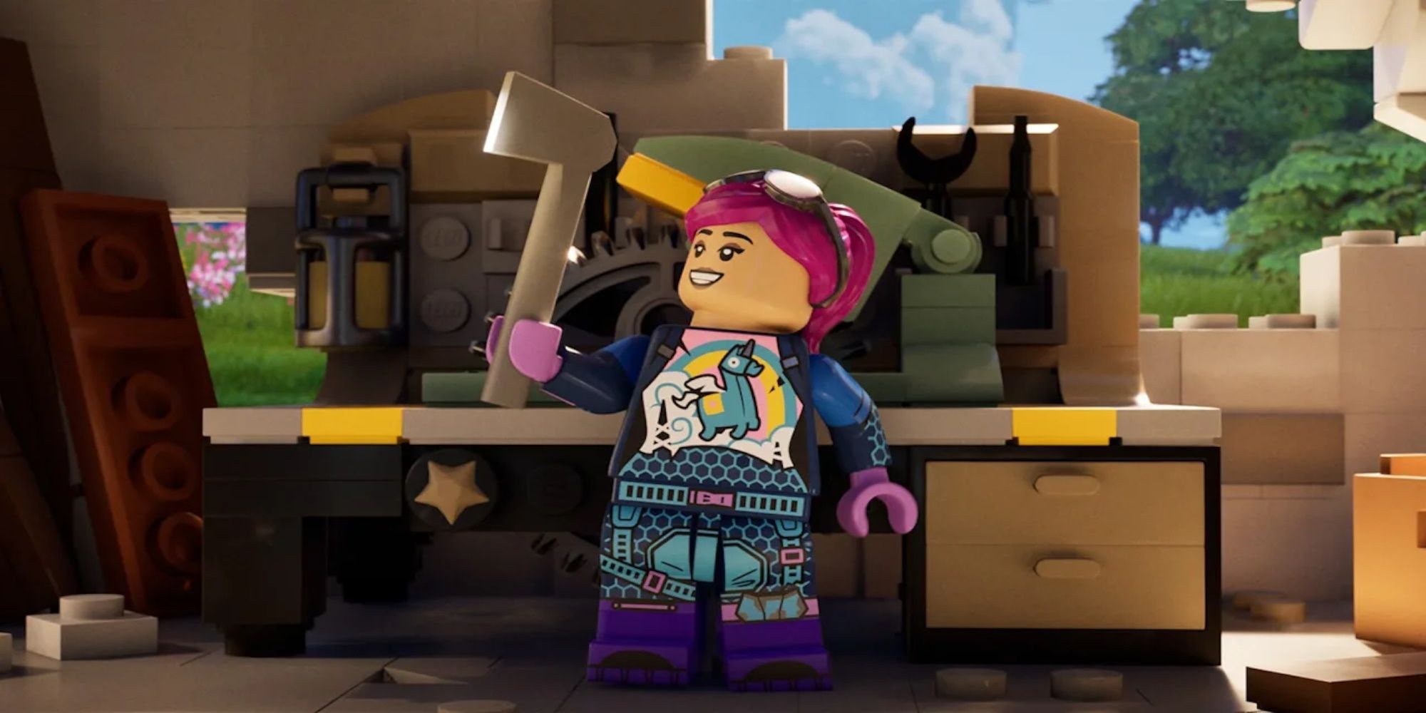 LEGO Fortnite screenshot from IGDB Brite Bomber