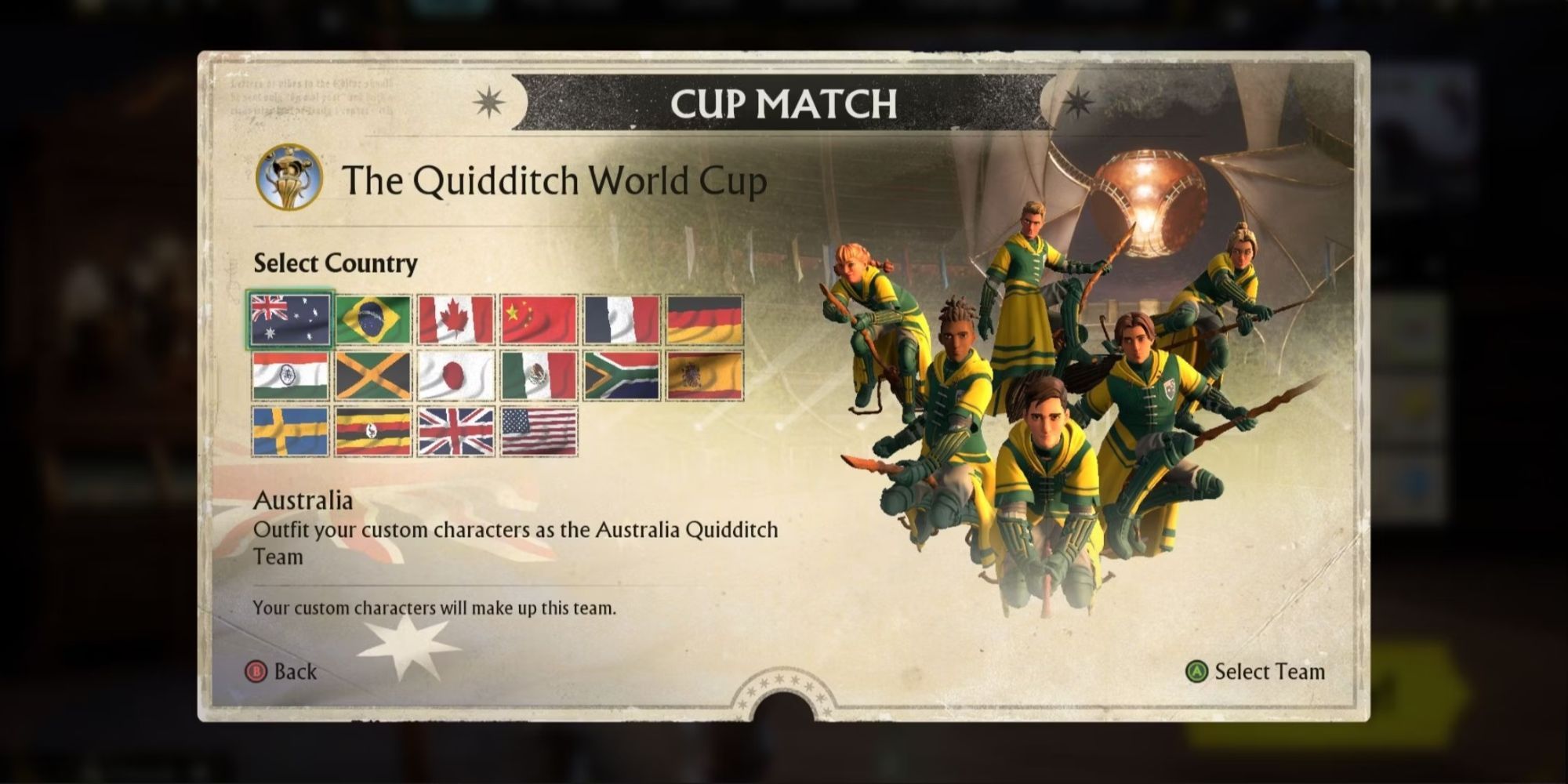 Harry Potter: Quidditch Champions: How To Unlock Each National Team