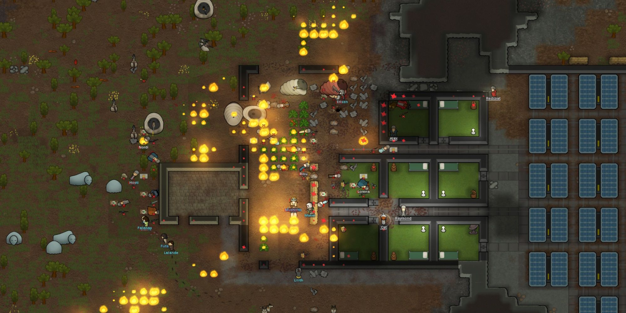 Rimworld gameplay from Steam