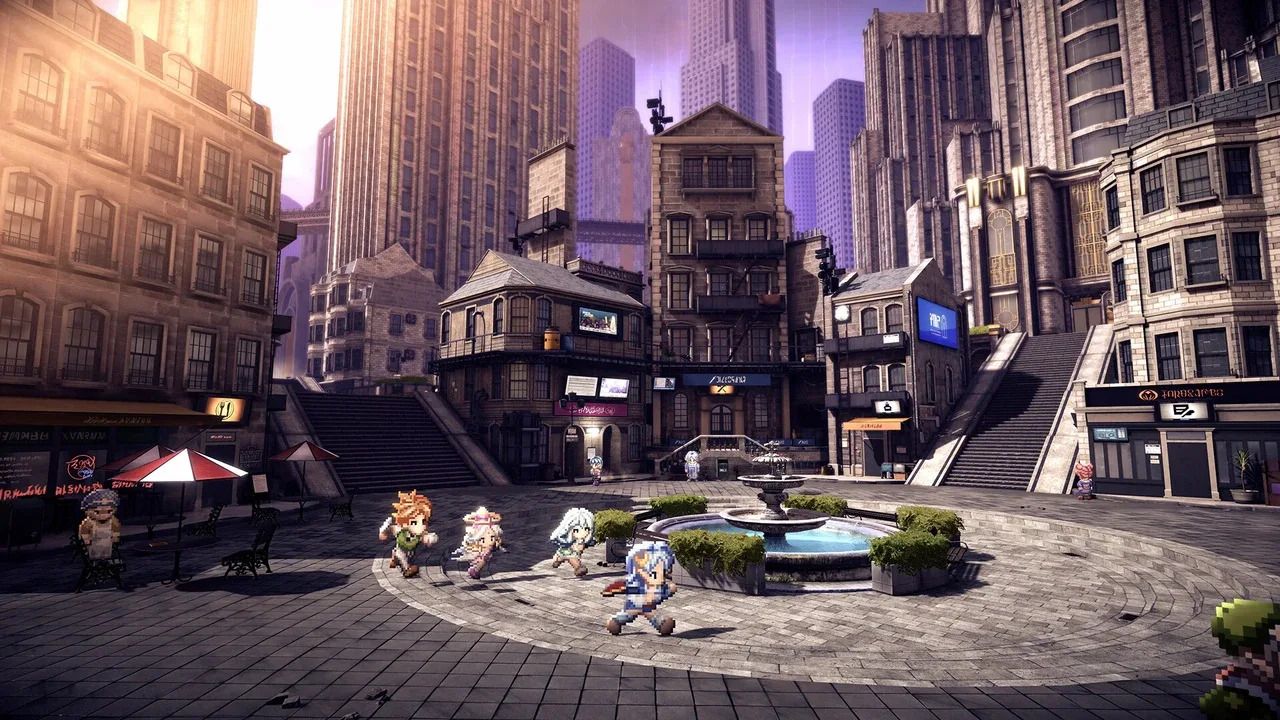 Exploration of a city in Star Ocean: Second Story R