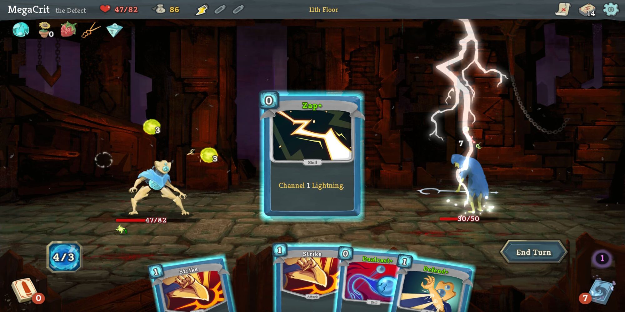 Slay the Spire gameplay from Steam