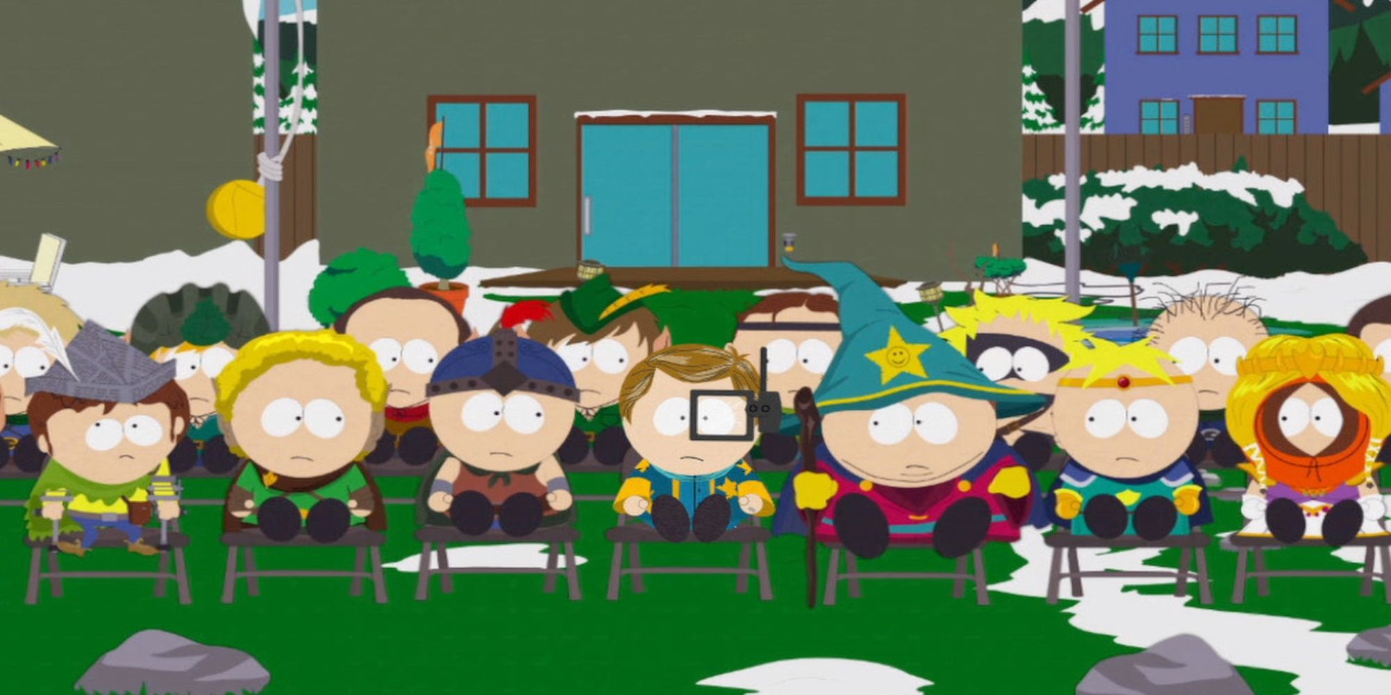 South Park Stick Of Truth in-game graphics