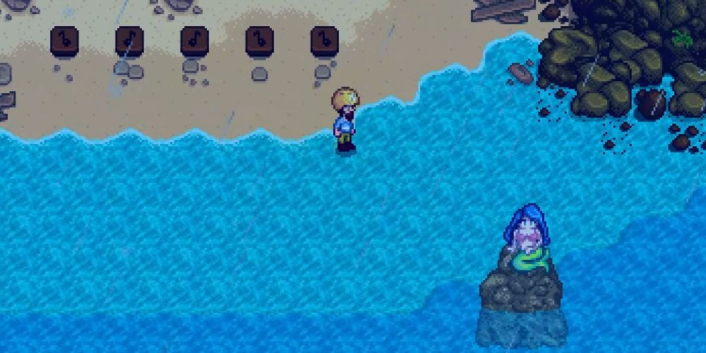 How To Solve The Ginger Island Mermaid Puzzle In Stardew Valley