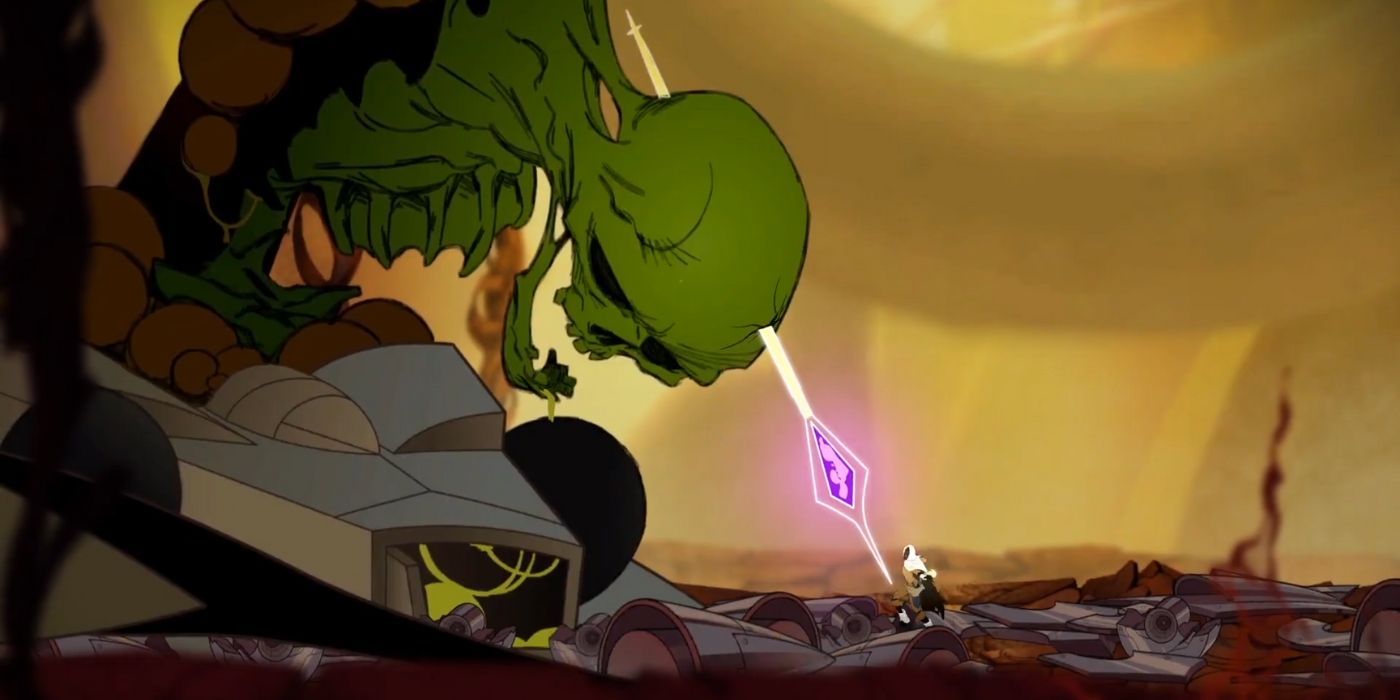 Sundered Screenshot Boss Skeleton