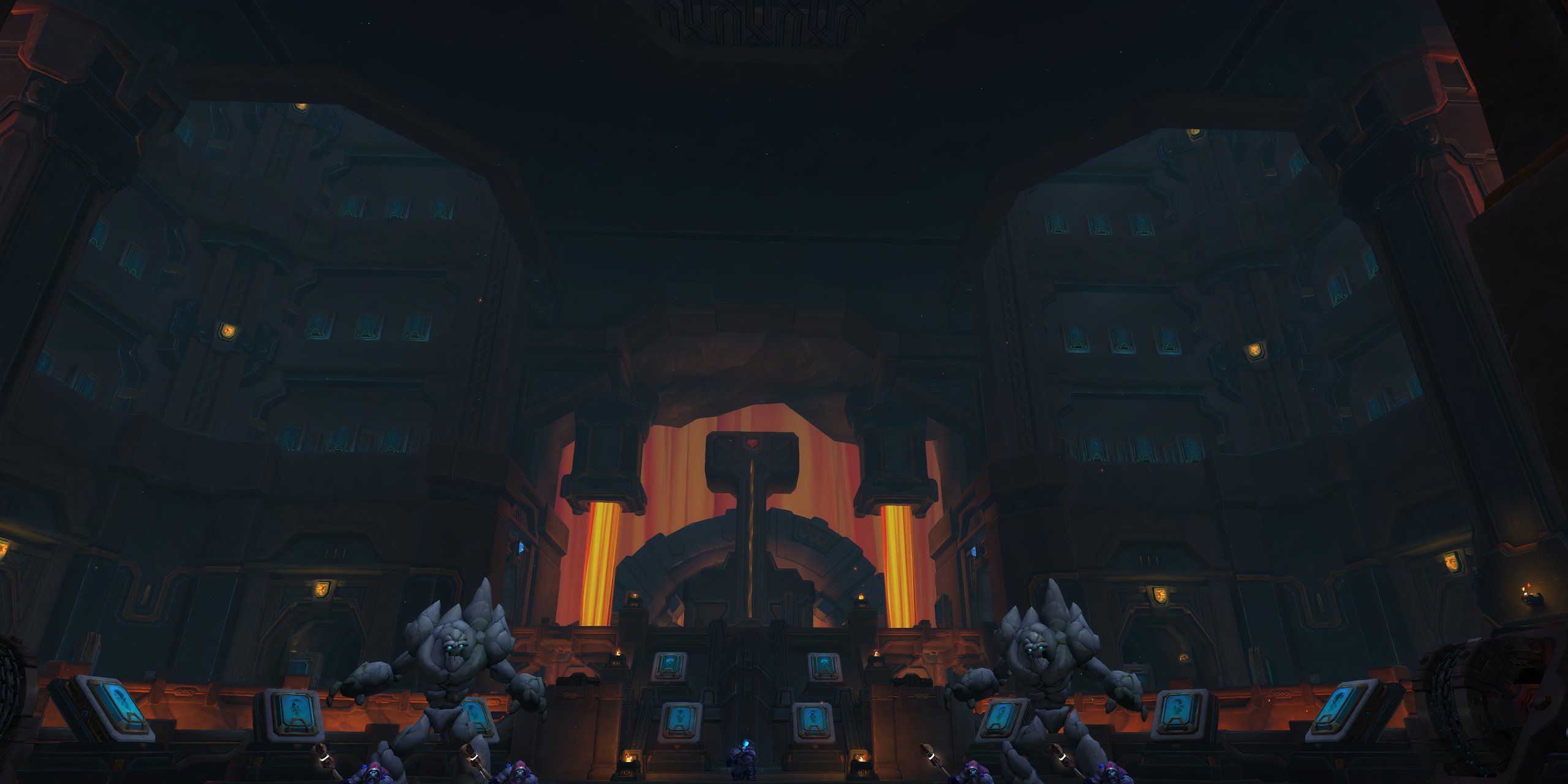 World of Warcraft: The War Within The Stonevault final boss room