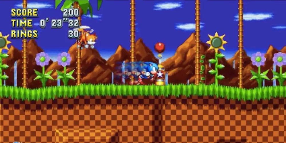 Sonic The Hedgehog 1991 Sega Genesis