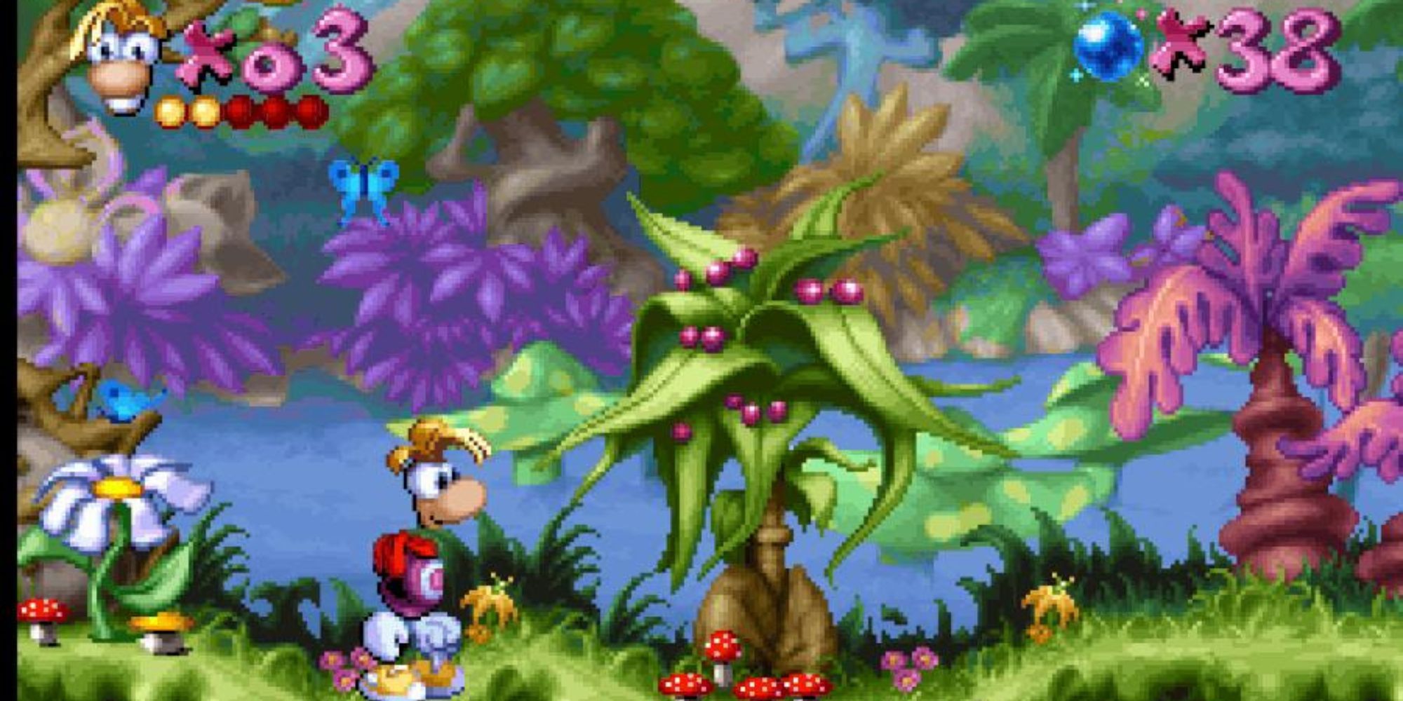 The Original Rayman On PS1