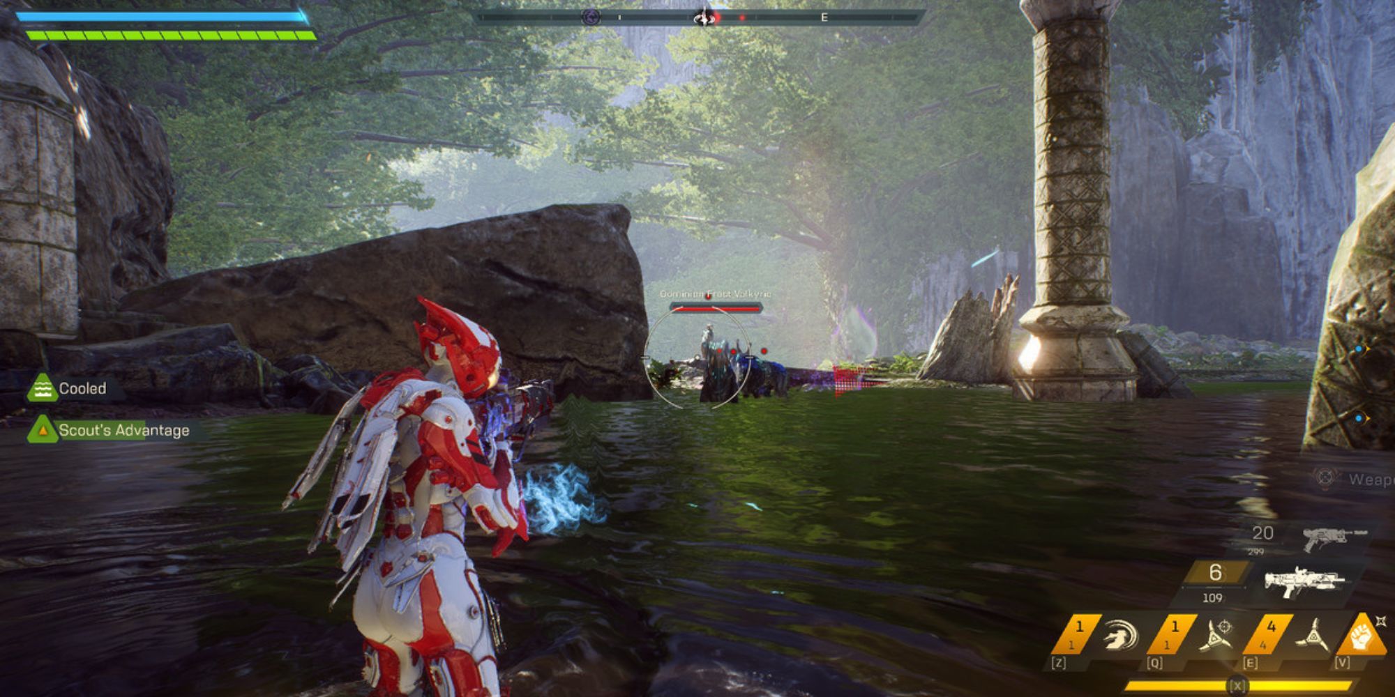 Taking Aim At Enemy In Anthem