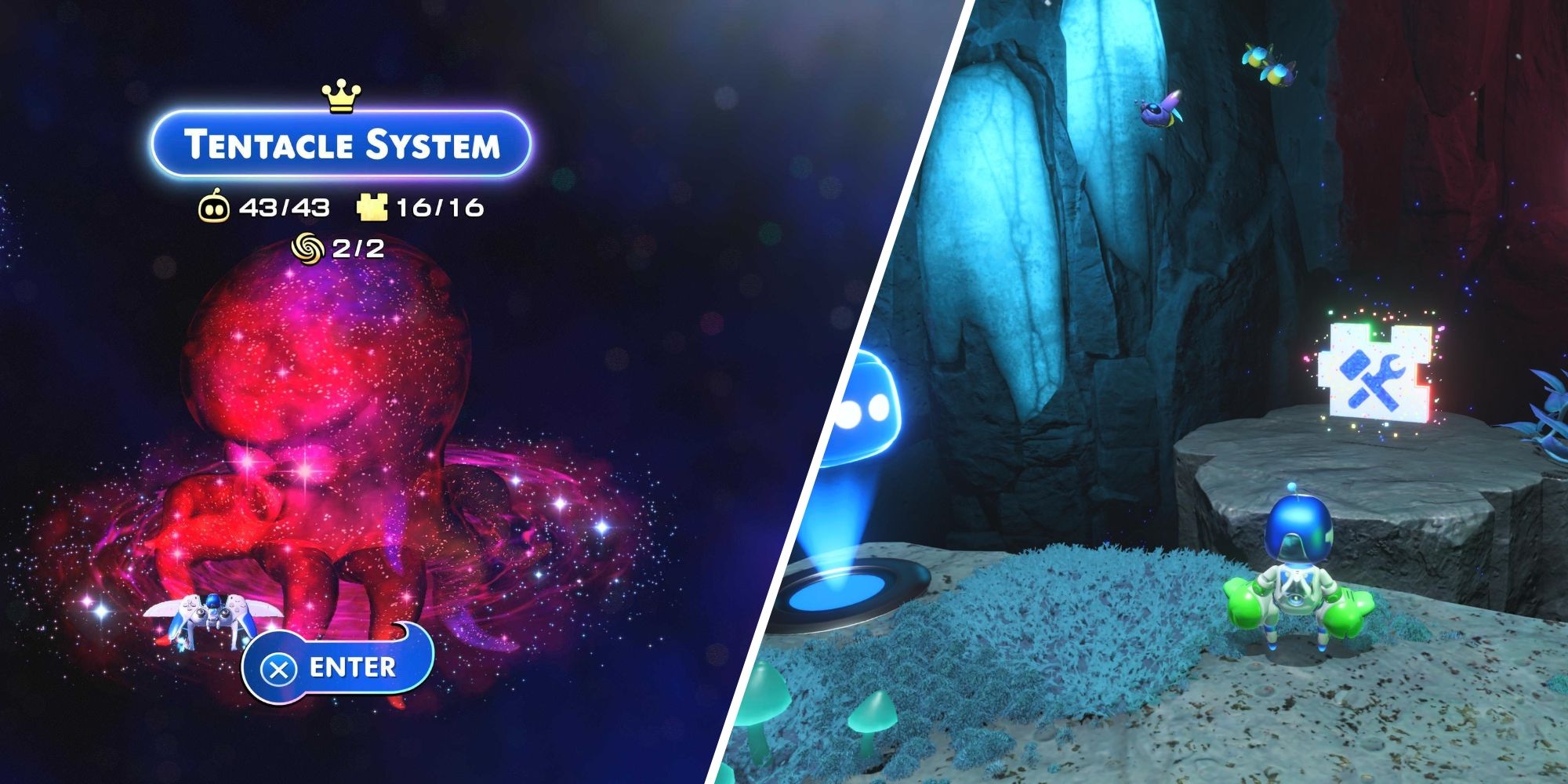 Astro Bot: Tentacle System All Puzzle Piece Locations