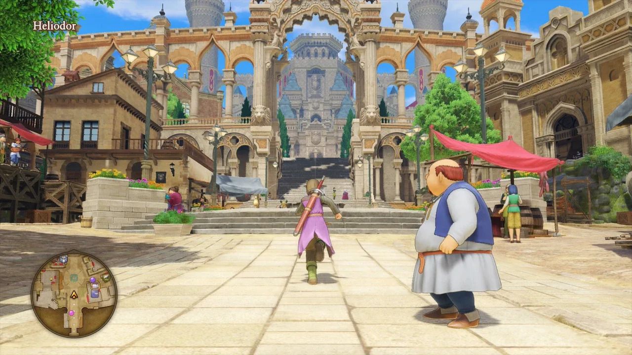 Exploration in Dragon Quest XI: Echoes of an Elusive Age