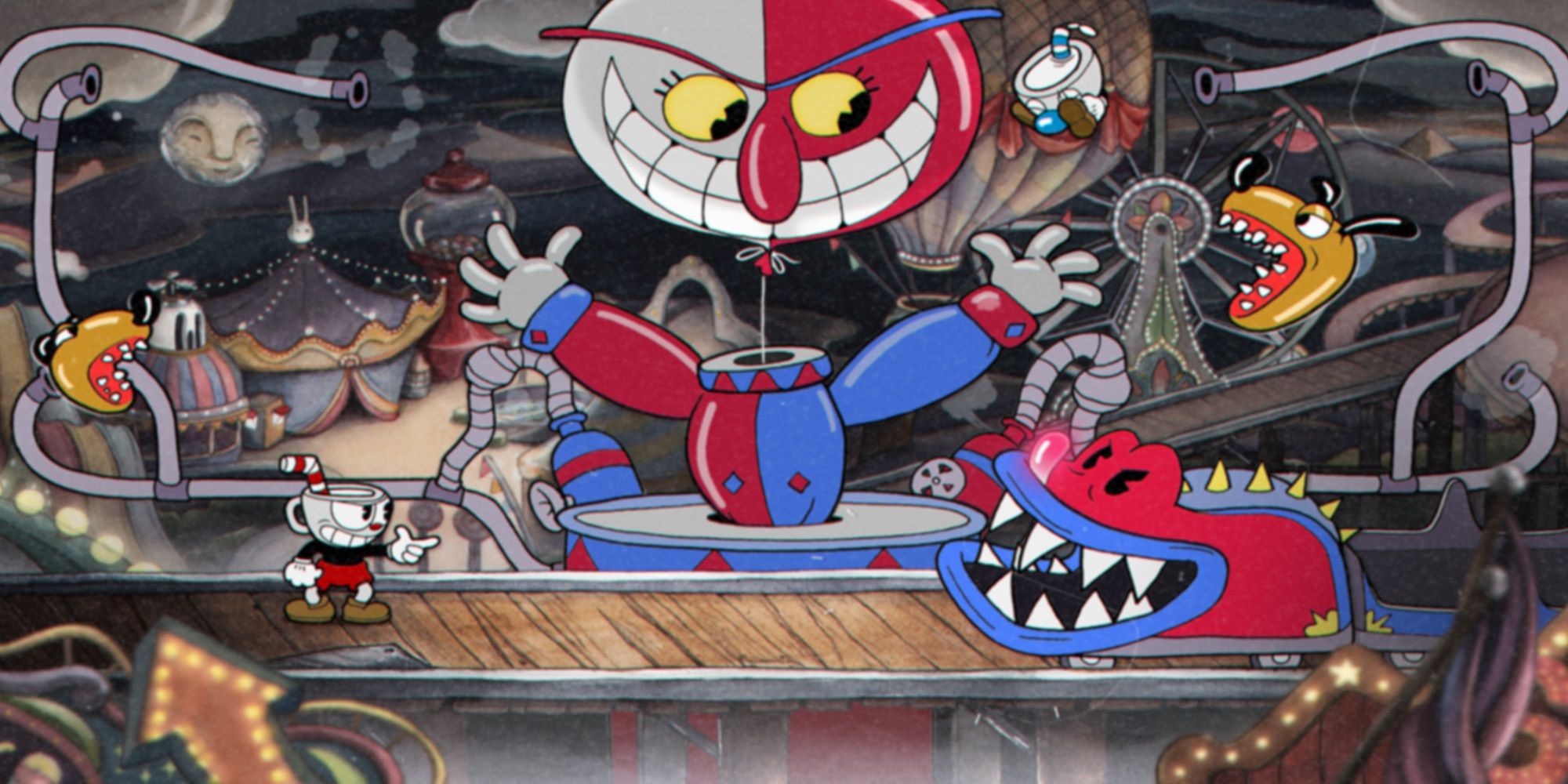 Cuphead gameplay from Steam