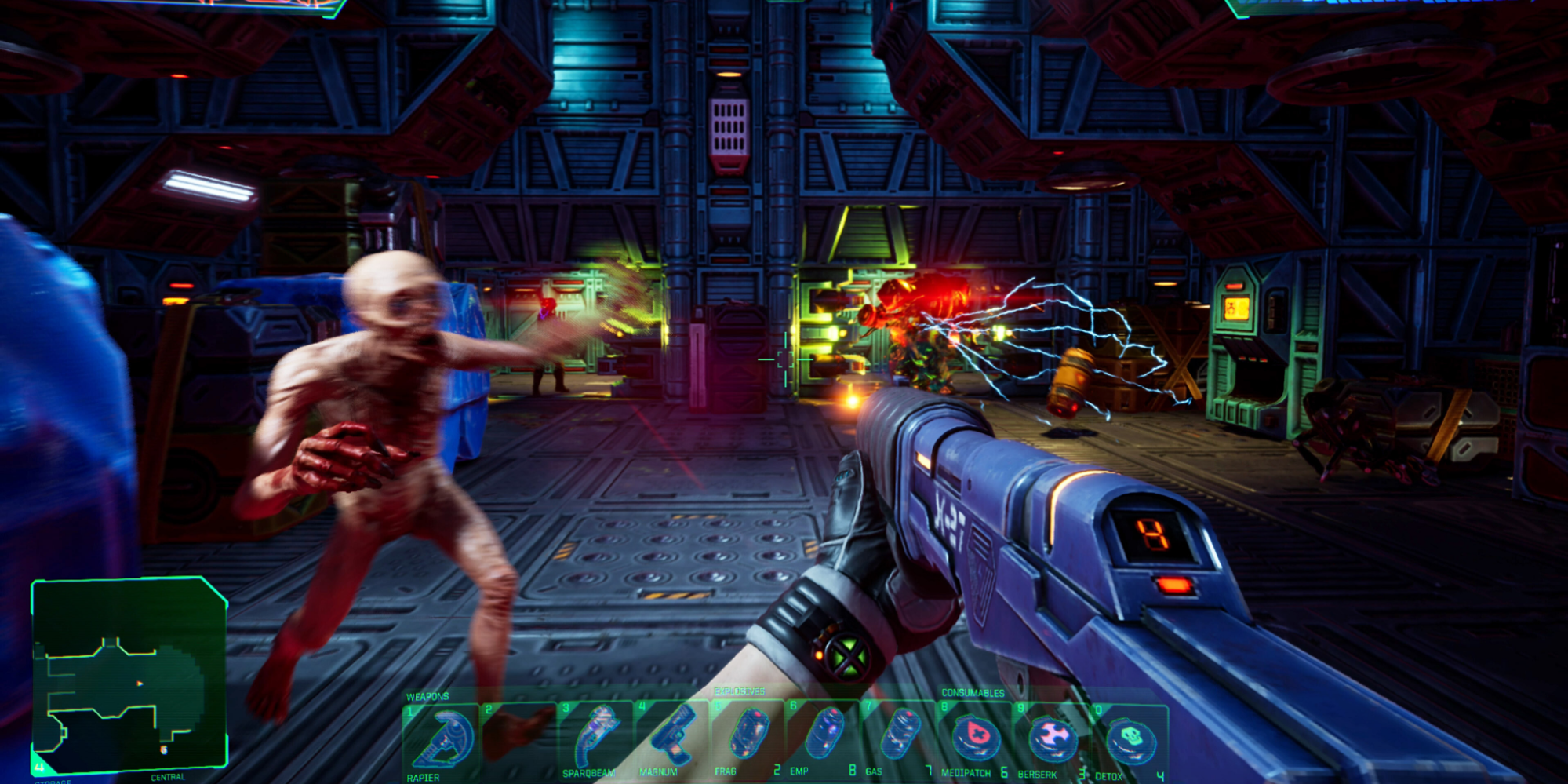 Gameplay Screenshot of System Shock