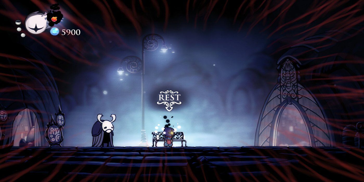 A gameplay image of Hollow Knight's "FuryMod" mod made by ygsbzr