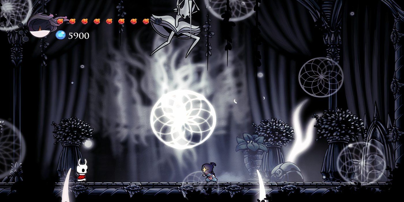 An edited gameplay image to resemble Hollow Knight's "Multiplayer" mod made by Extremelyd1