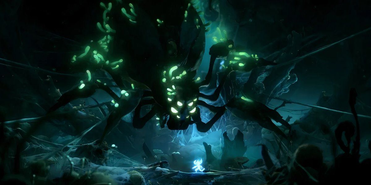 Ori and the Will of the Wisps Spider Boss