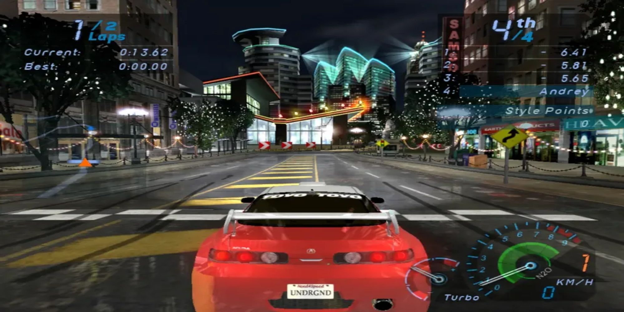 NFS Underground gamplay from IGDB