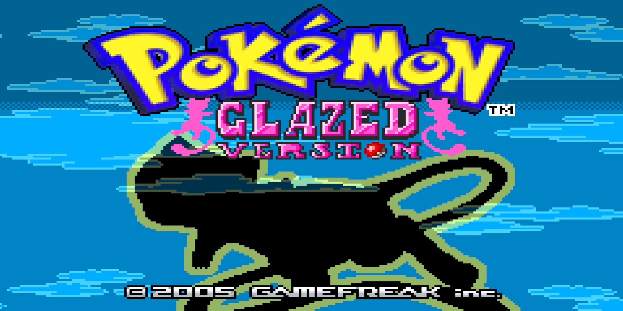 PKMN Blazed Glazed title screen