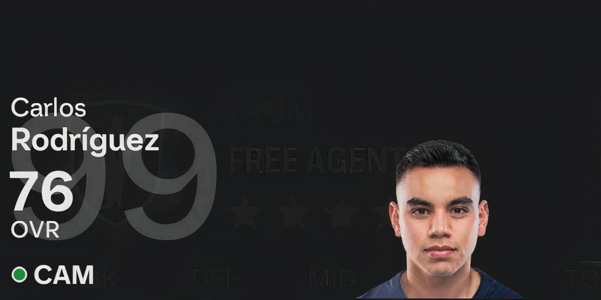 Carlos Rodriguez FC25 Free Agent