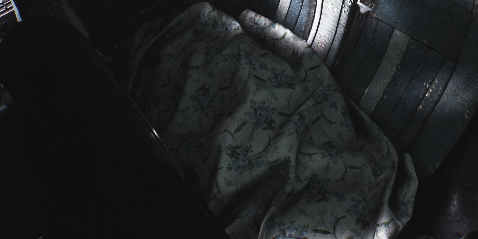 Silent Hill 2 Remake Mary's Body in the backseat of James's Car