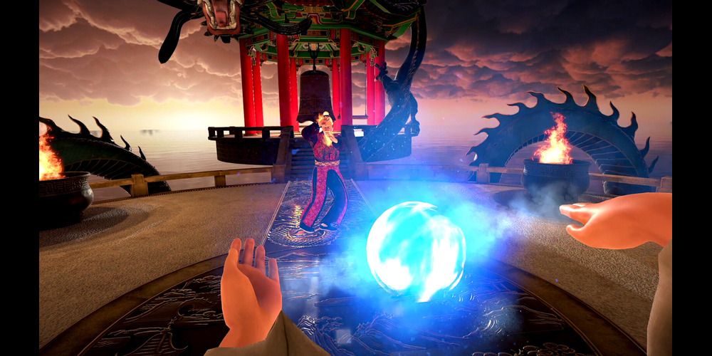 Combat in Dragon Fist VR