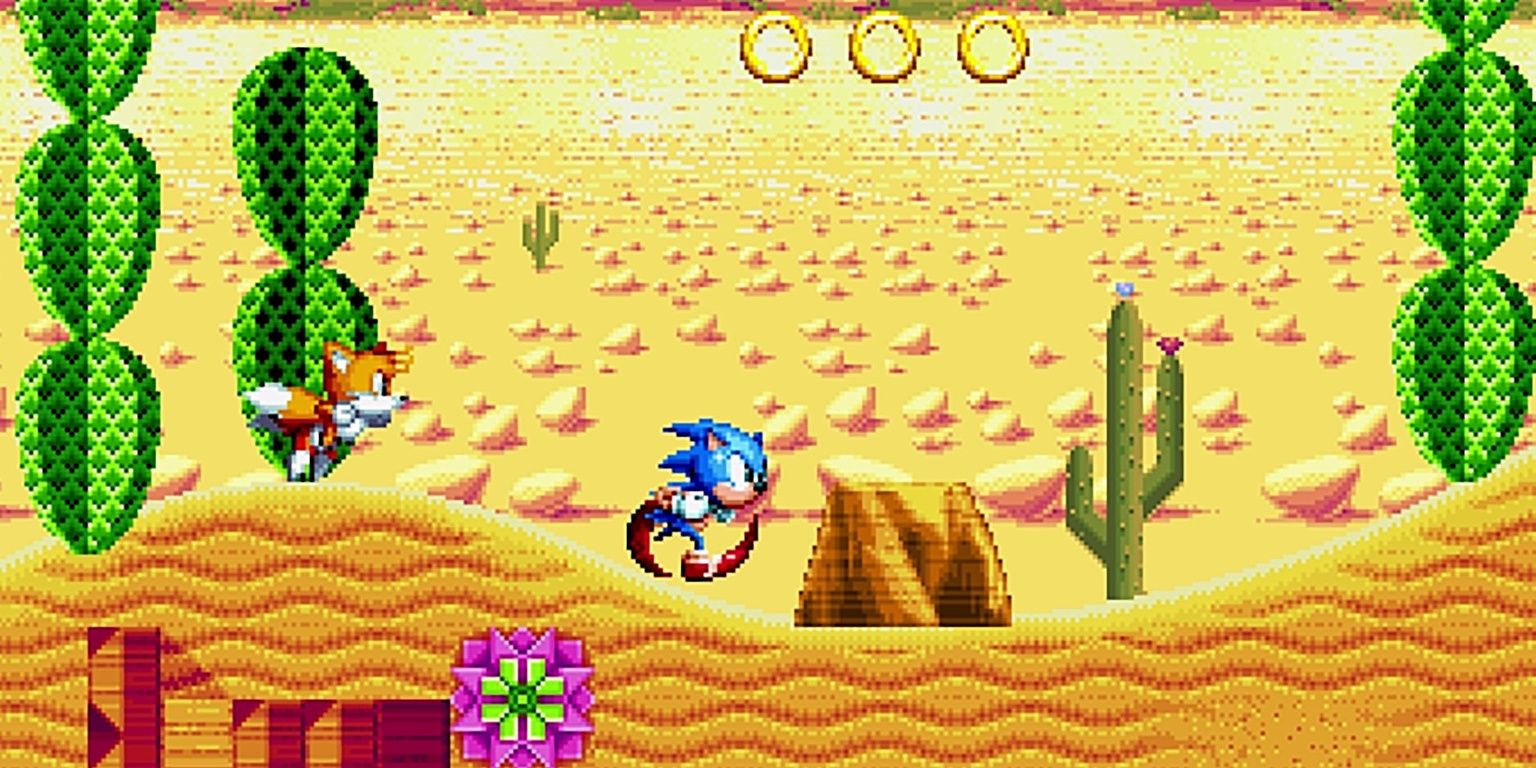 Mirage Saloon in Sonic Mania