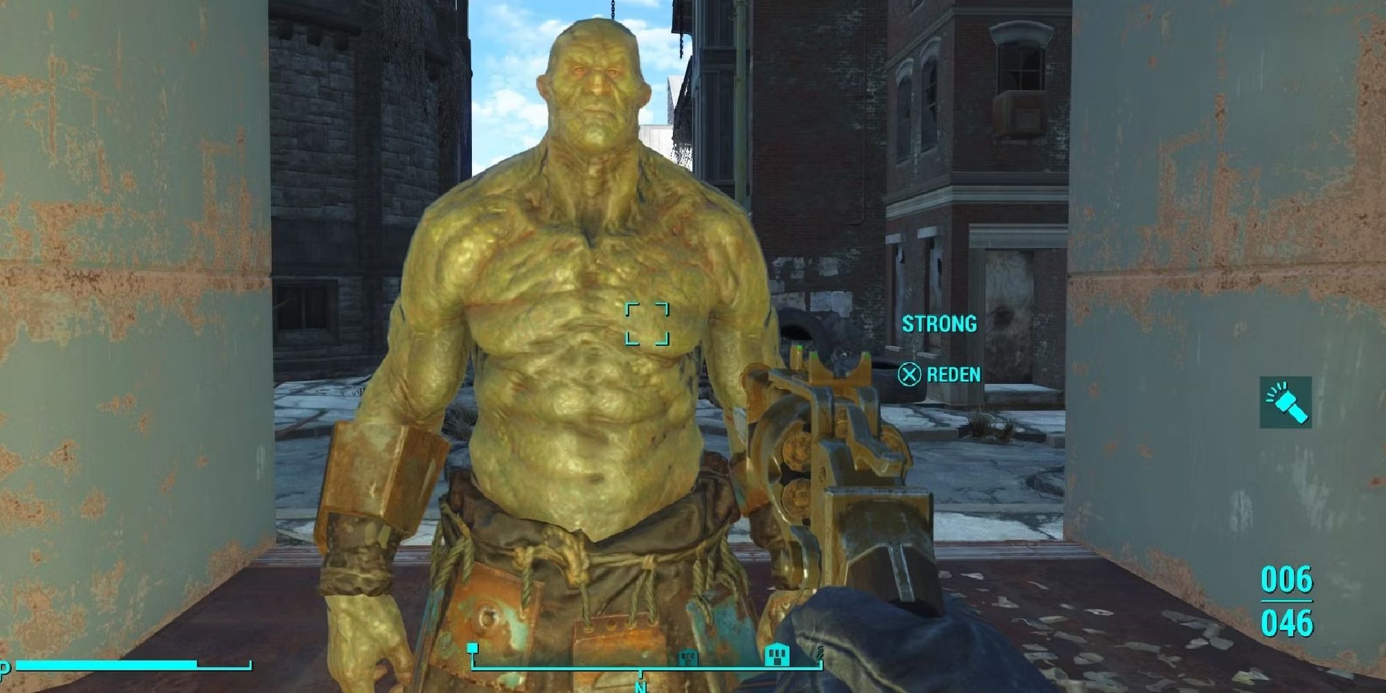 A screenshot of Strong in Fallout 4