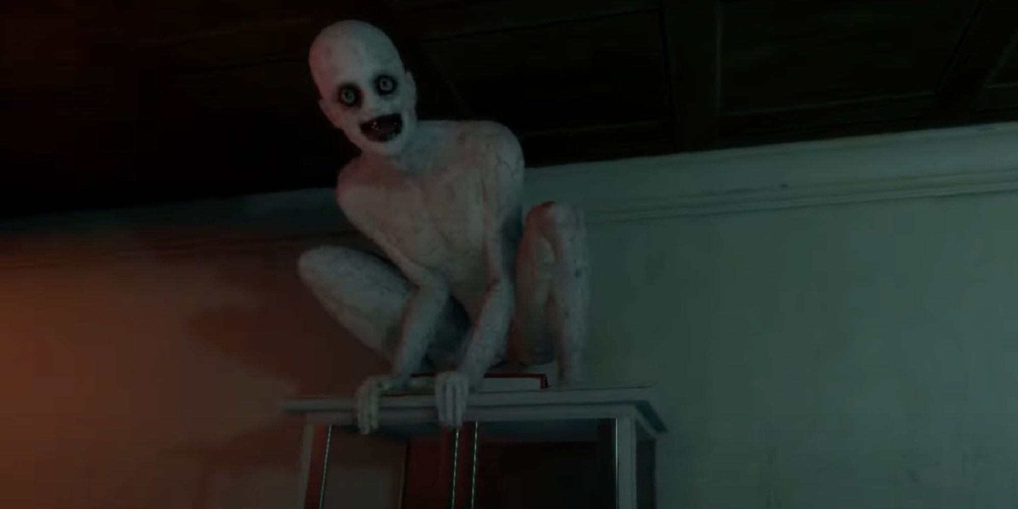 Gameplay screenshot of the demon from The Mortuary Assistant