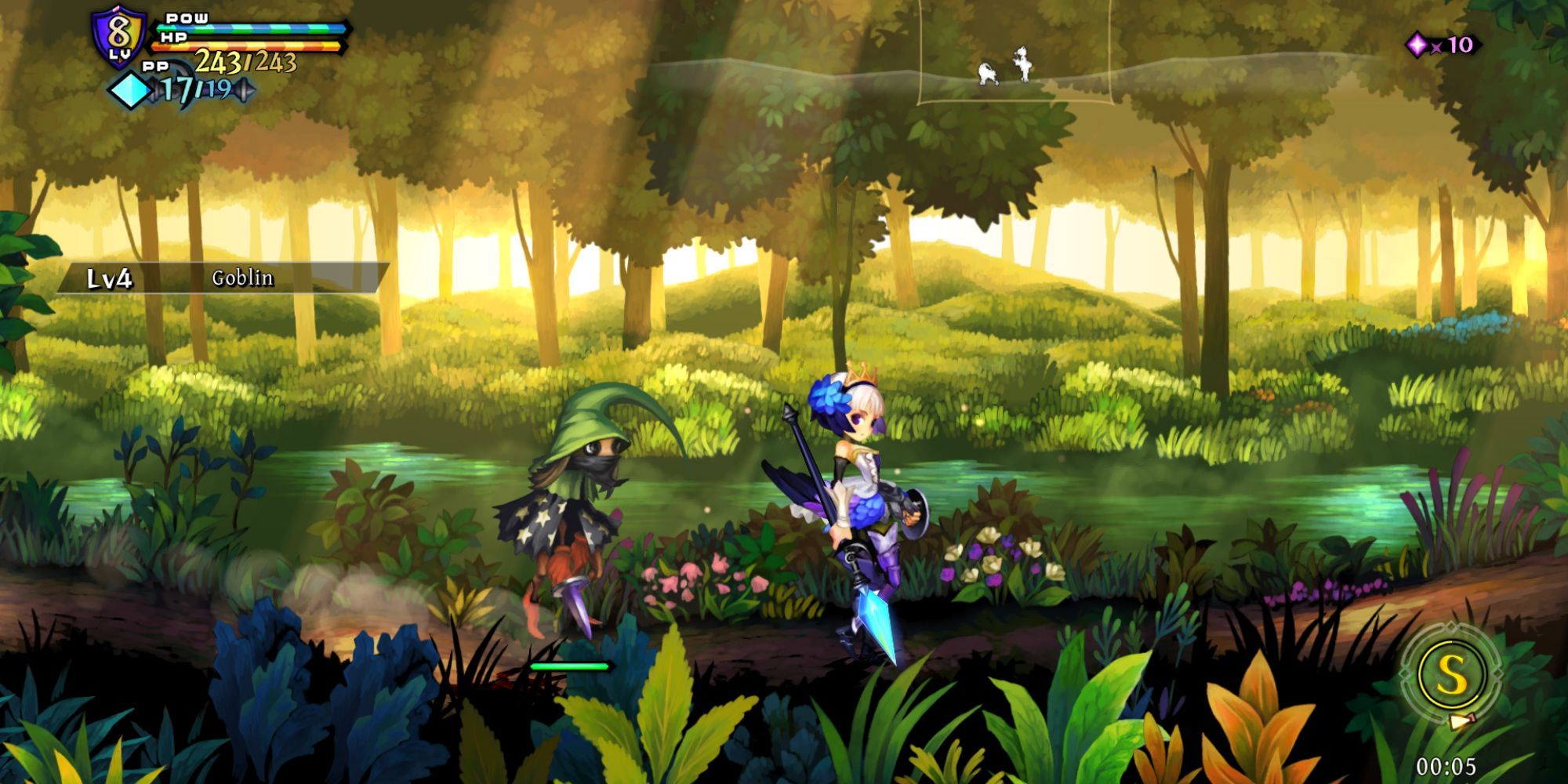 Traversing the Forest in Odin Sphere Leifthrasir