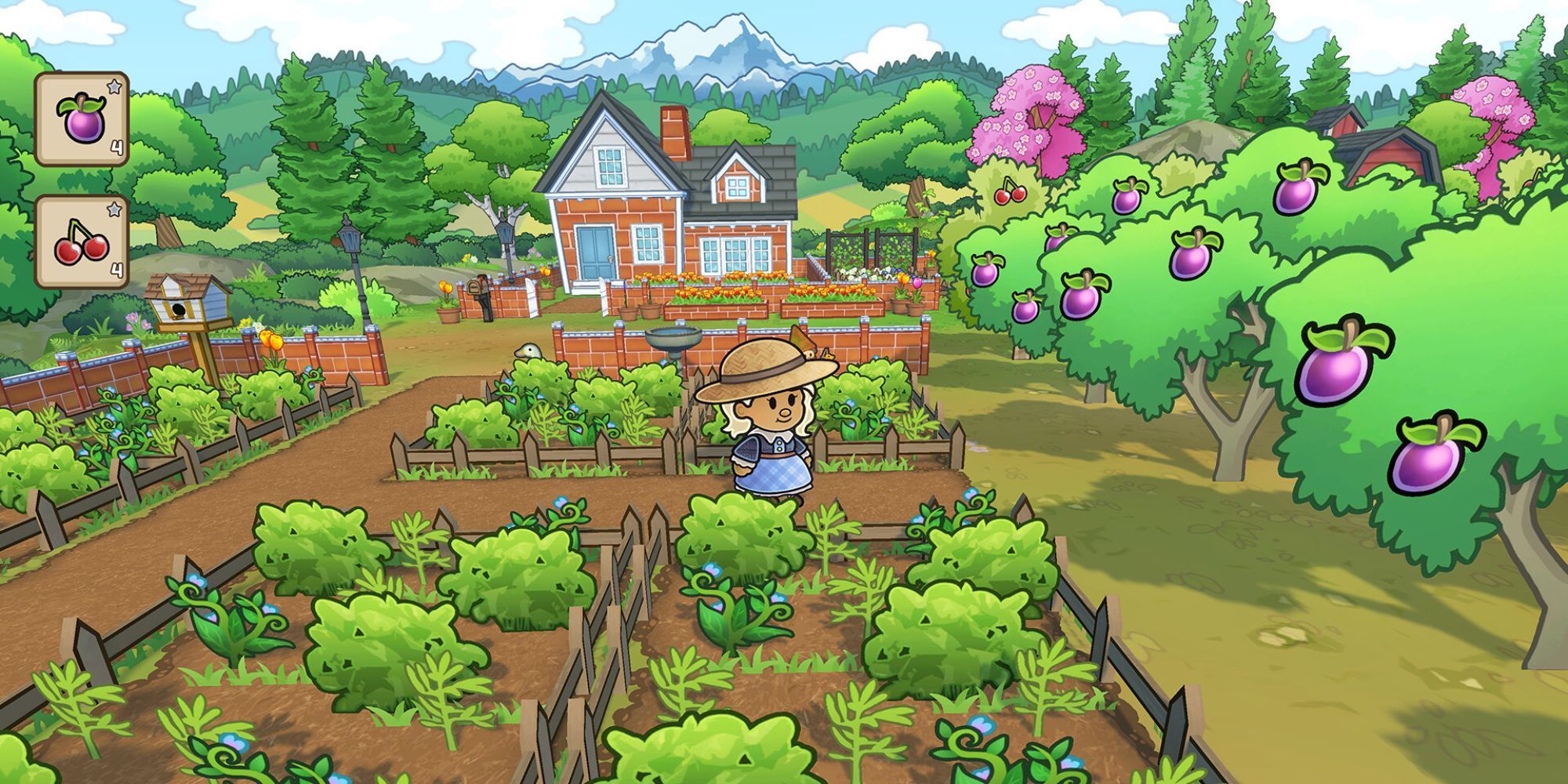 Farming in Echoes of the Plum Grove