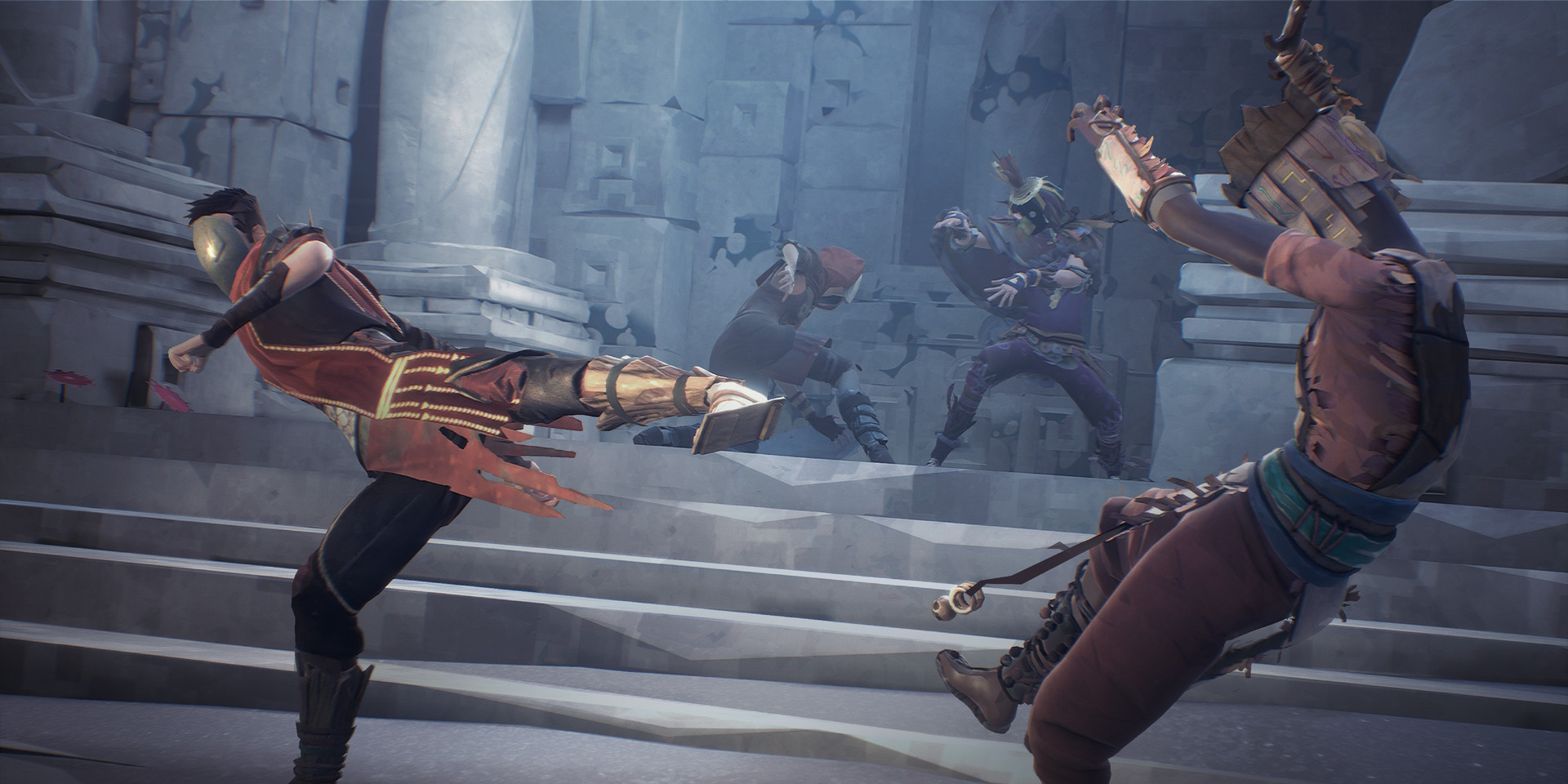 A gameplay image of the fighting game Absolver