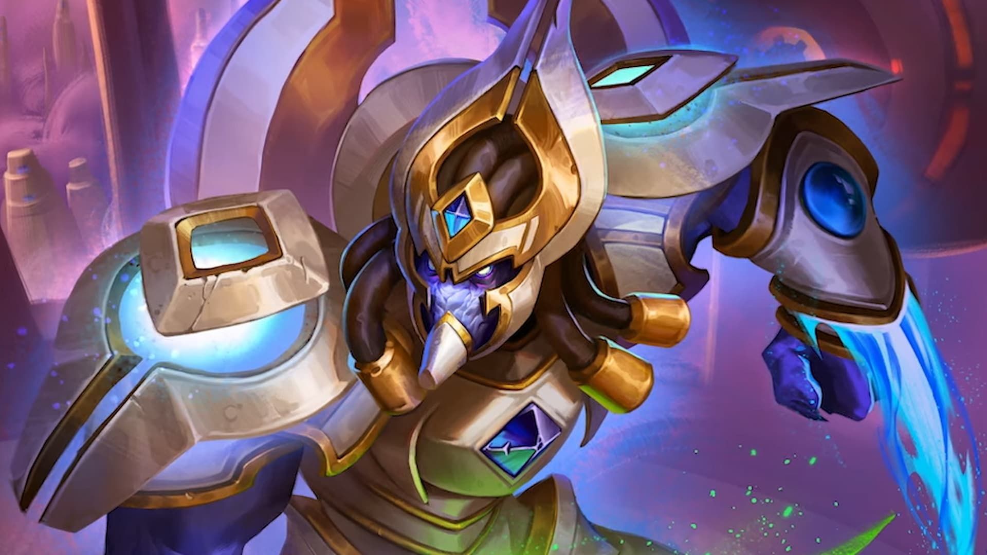 Artanis In Hearthstone's Heroes of Starcraft Set