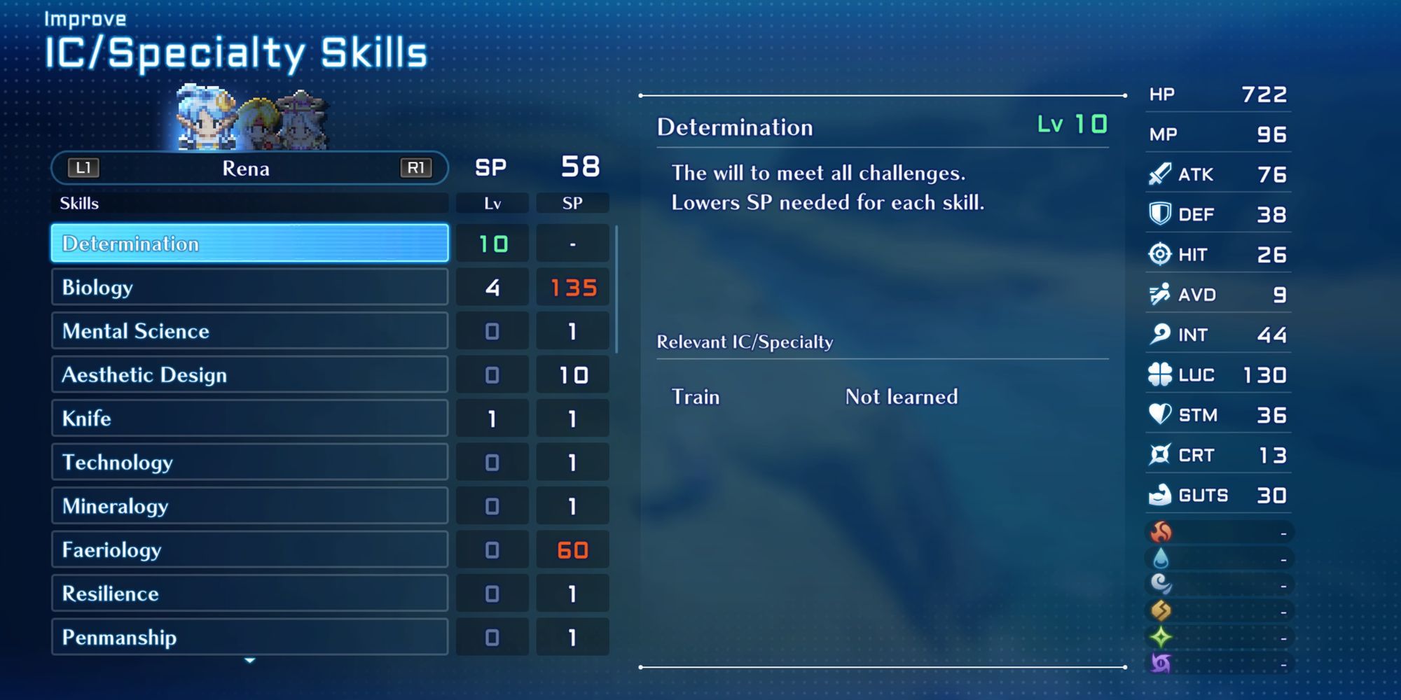 JRPG Progression Systems Star Ocean Second Story R Skills