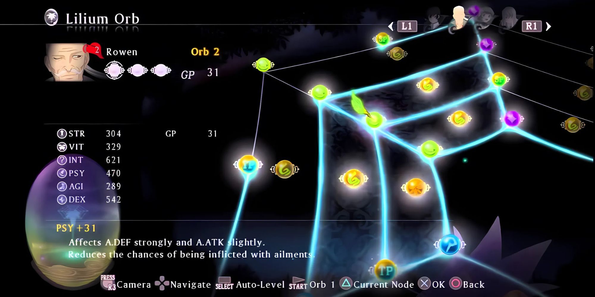 JRPG Progression Systems Tales of Xillia Lilium Orb