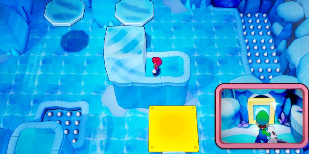 How To Solve The Slippenglide Island Ice Block Puzzle In Mario & Luigi: Brothership