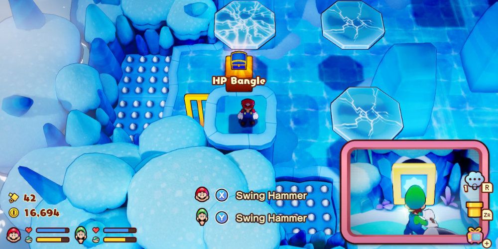 How To Solve The Slippenglide Island Ice Block Puzzle In Mario & Luigi: Brothership