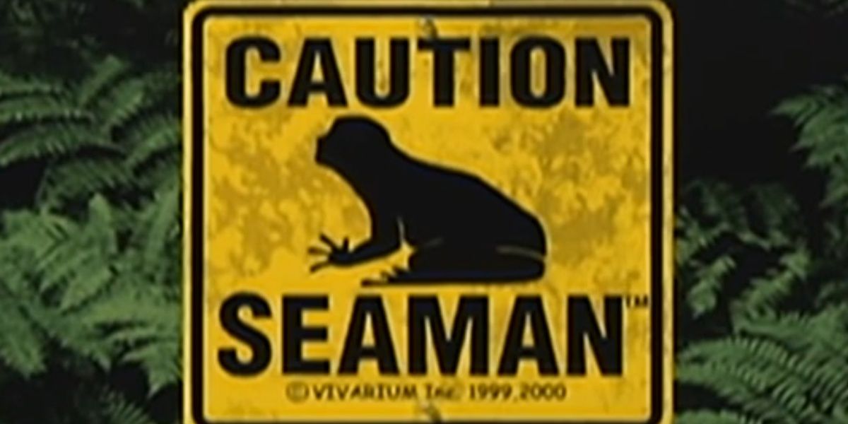 Seaman Title screen