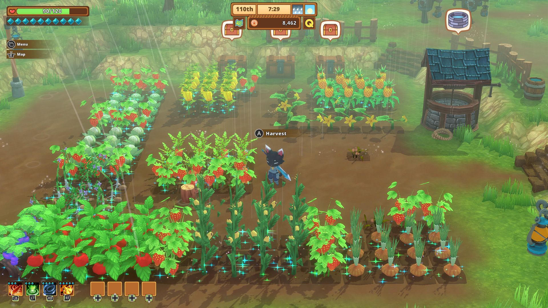 Farming in Kitaria Fables