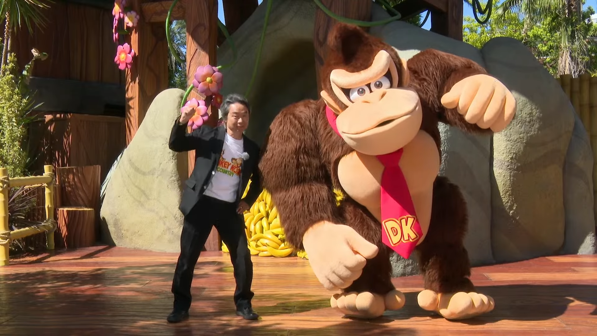 Представлен тематический парк Super Nintendo World Donkey Kong Country