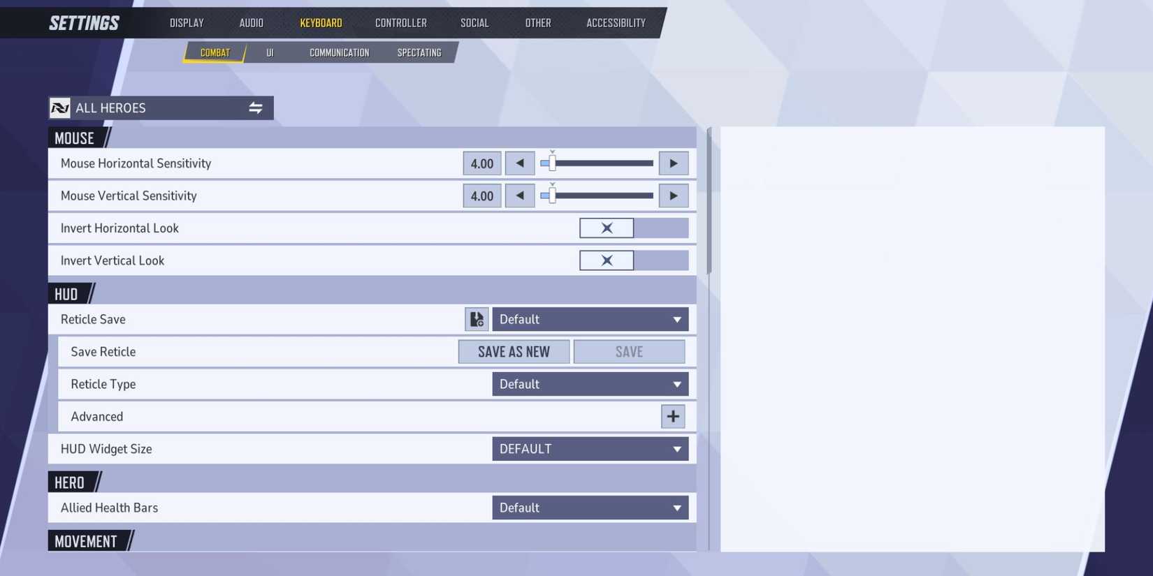 Marvel Rivals Nav Menu Marvel Rivals: How To Change Your Crosshair