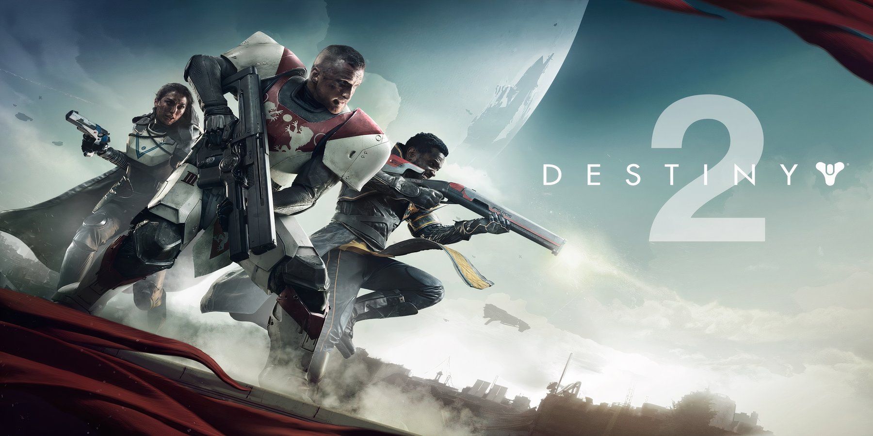 Destiny 2 Official Poster 3 Heroes In Action