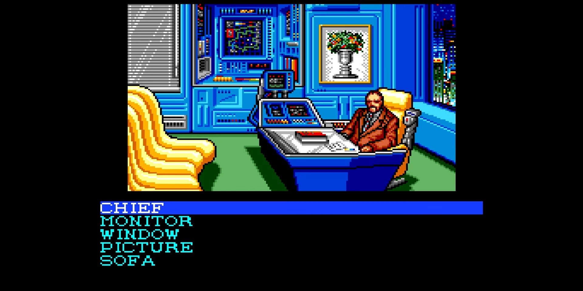 Observing an office in Snatcher