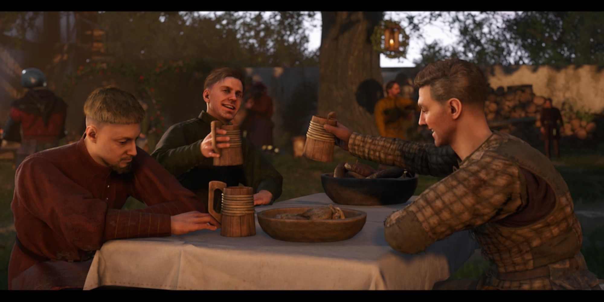 Characters Drinking and Eating in Kingdom Come Deliverance 2