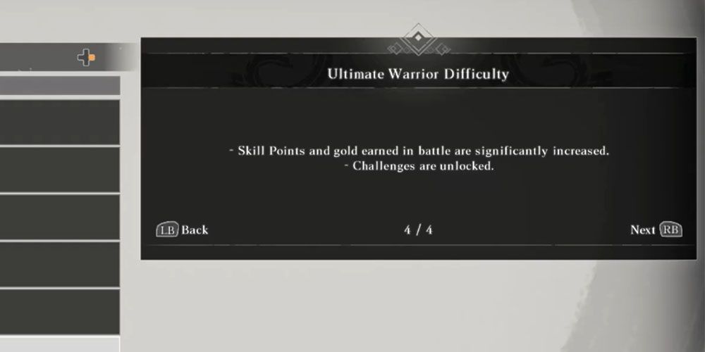 Optional Ultimate Warrior Challenges Give 10x Old Coins Per Challenge